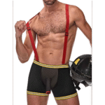 Roleplay kostuum en sexy carnaval outfit met mesh – Male Power - Afbeelding 8