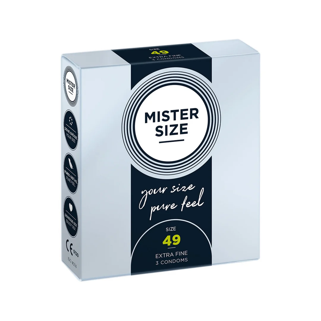 Perfect passende condooms – 3 stuks – MISTER SIZE - Afbeelding 2