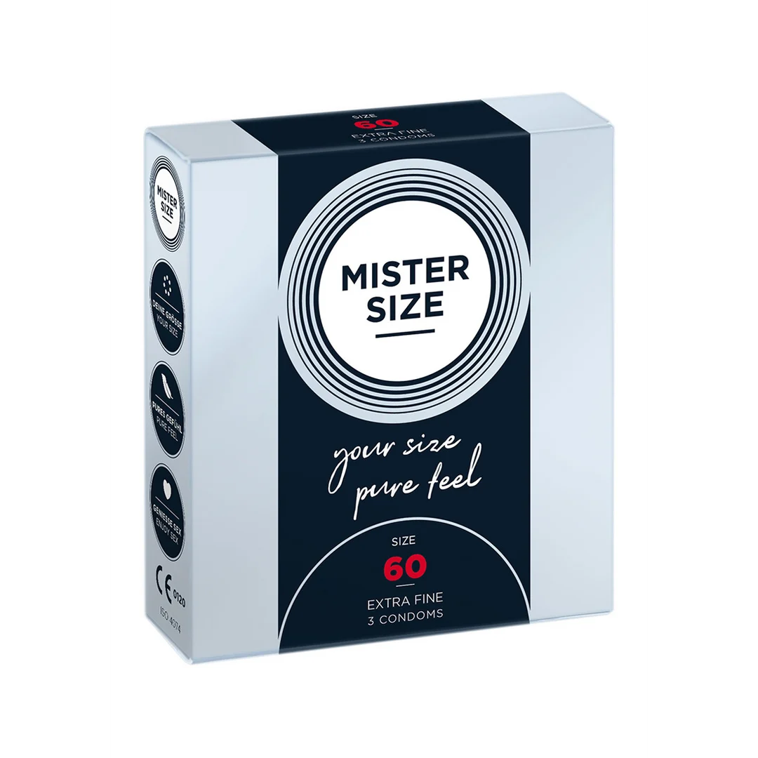 Perfect passende condooms – 3 stuks – MISTER SIZE - Afbeelding 2
