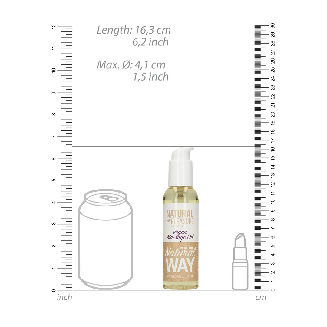 Huile de massage vegan Natural Pleasure – Image 3