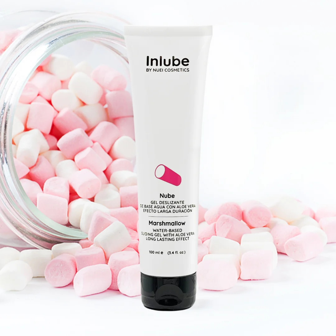 Lubrifiant à base d’eau Nuei goût marshmallow – Image 2