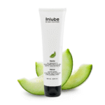 Glijmiddel op waterbasis – met aroma en Aloë Vera – Meloen – 100 ml – Nuei - Afbeelding 2