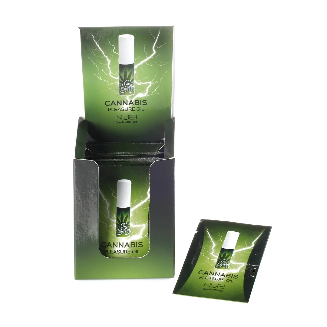 Arousal olie met tintelend effect – OH! Holy Mary Cannabis Pleasure-oil - Afbeelding 2