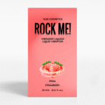 Vibrerende gel Aardbei 20 ml - ROCK ME! Liquid Vibrator - NUEI