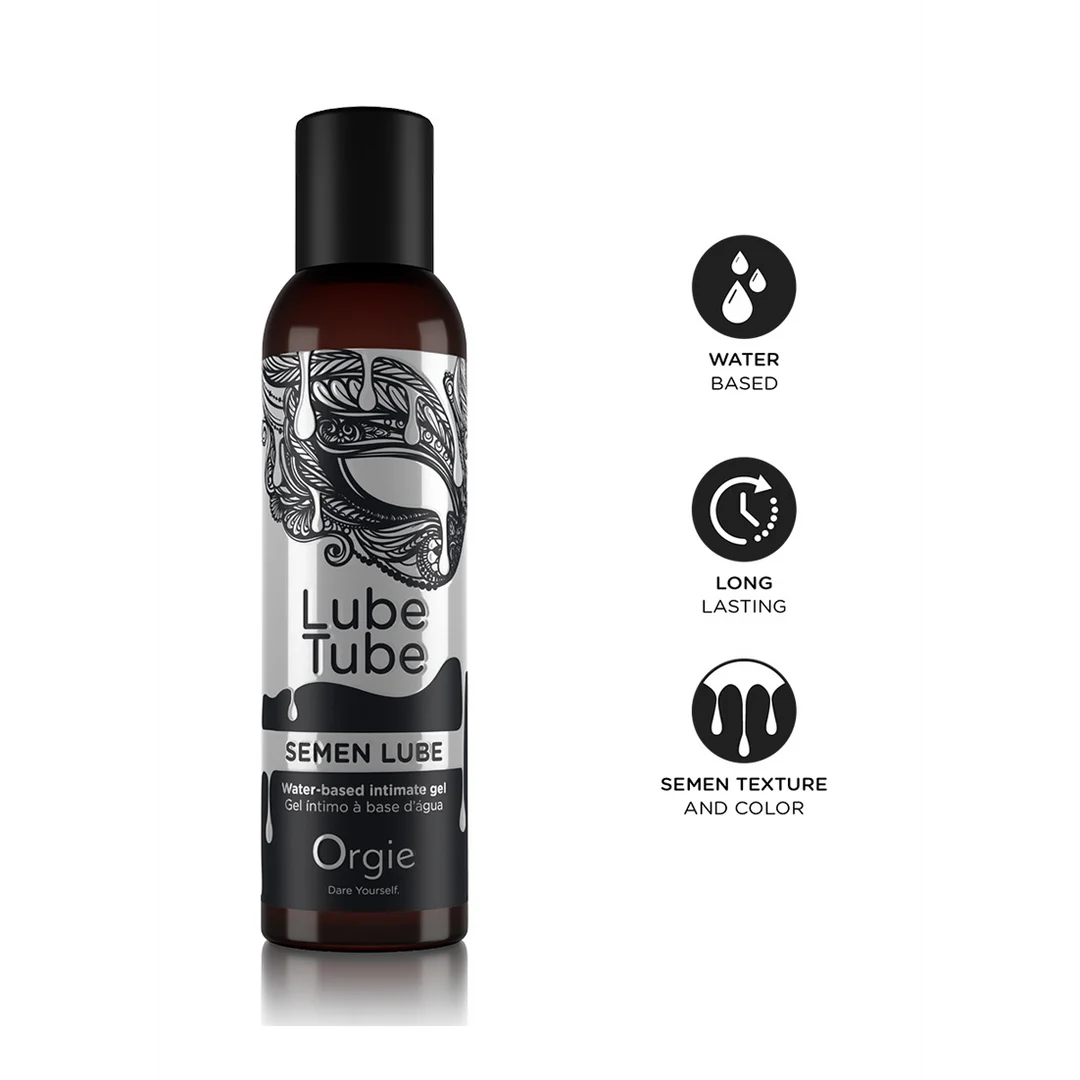 Lubrifiant à base d’eau Orgie Semen Lube – Image 1