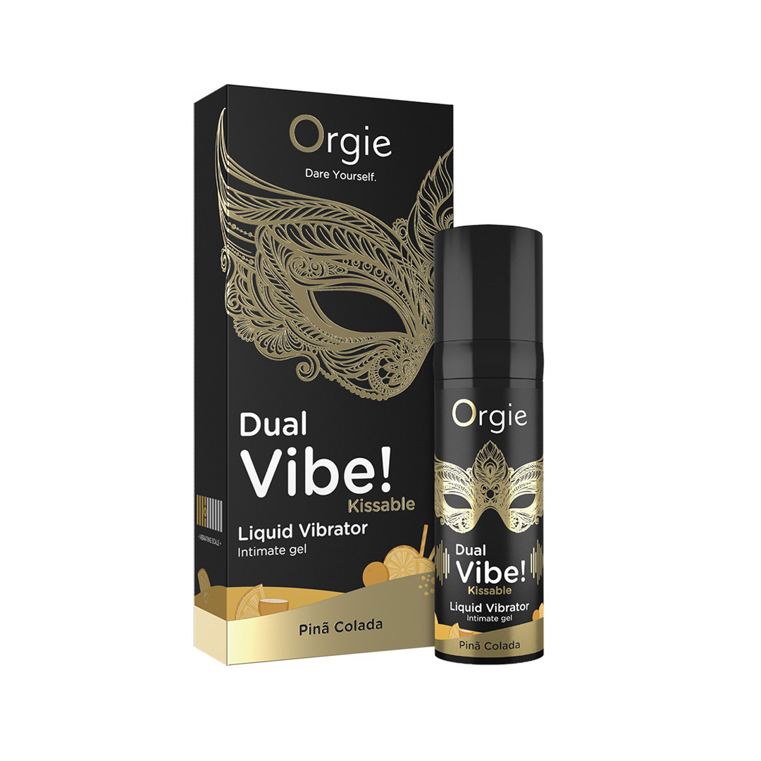 OR-17311-2 Vibrerende gel Pina Colada – 15 ml – Dual Vibe! Kissable Liquid Vibrator - Afbeelding 1