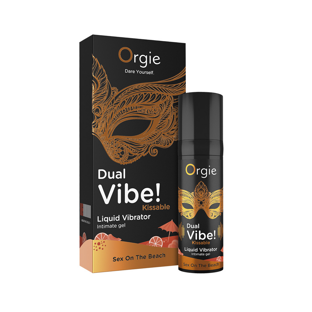 OR-17328-2 Vibrerende gel met tingling effect – Sex On The Beach – Dual Vibe! Kissable Liquid Vibrator (15 ml) - Afbeelding 1
