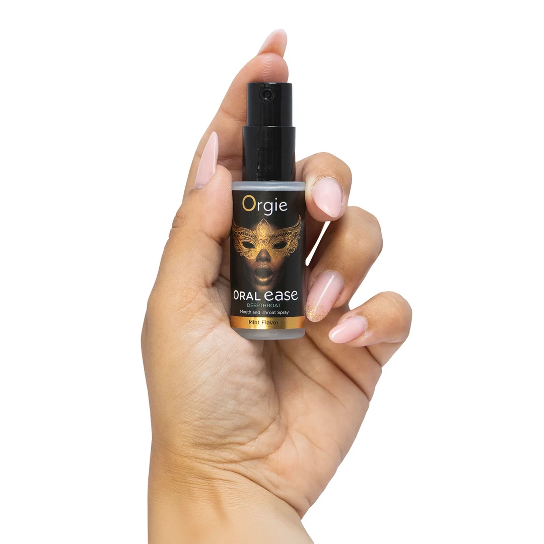 Orgie Oral Ease Deepthroat spray per bocca e gola al gusto di menta, 15 ml - immagine 3
