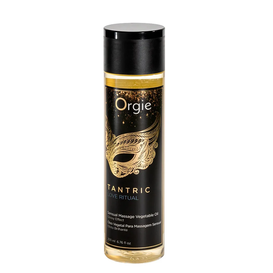 Orgie Tantrische Liefdesritueel glinsterende massageolie 200 ml - Afbeelding 2