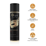 Massage olie – Olie voor sensuele massage met een zijdezachte touch, op basis van amandelolie en druivenpittenolie – Orgie – 200 ml