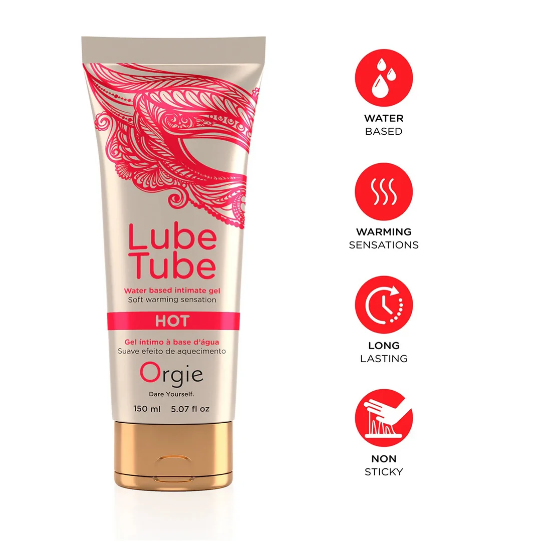 OR-21067-11 Orgie Lube Tube Hot verwarmend glijmiddel 150 ml - Afbeelding 1