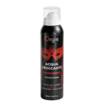 Acqua Crocante – Crackeling Massage Foam, borrelend schuim met tintelende gewaarwording – Aardbeienaroma – 5 fl oz / 150 ml - Afbeelding 2