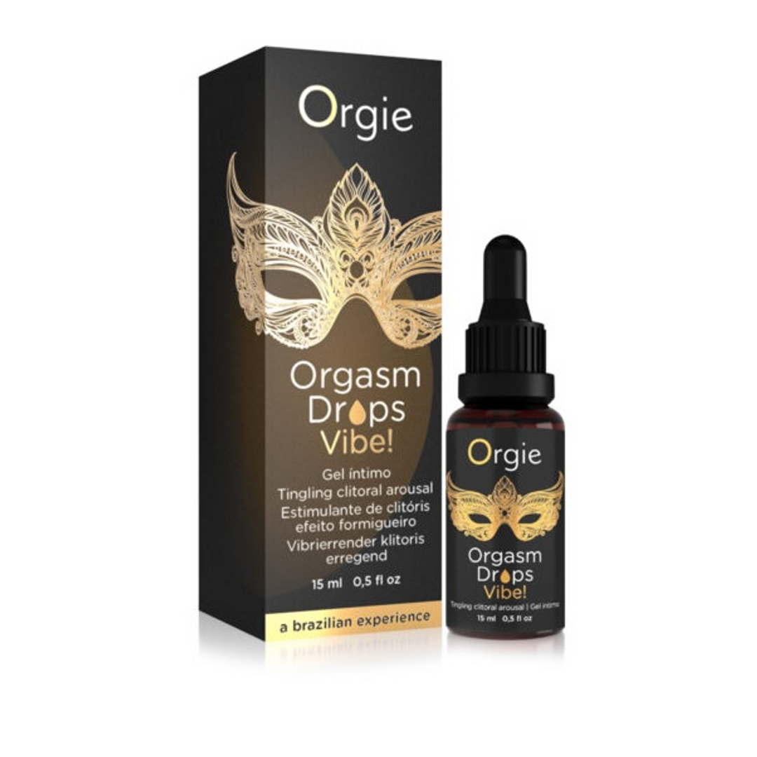 OR-51652-2 Lustopwekkende druppels – Orgasm Drops Vibe! 15 ml, Orgie - Afbeelding 1