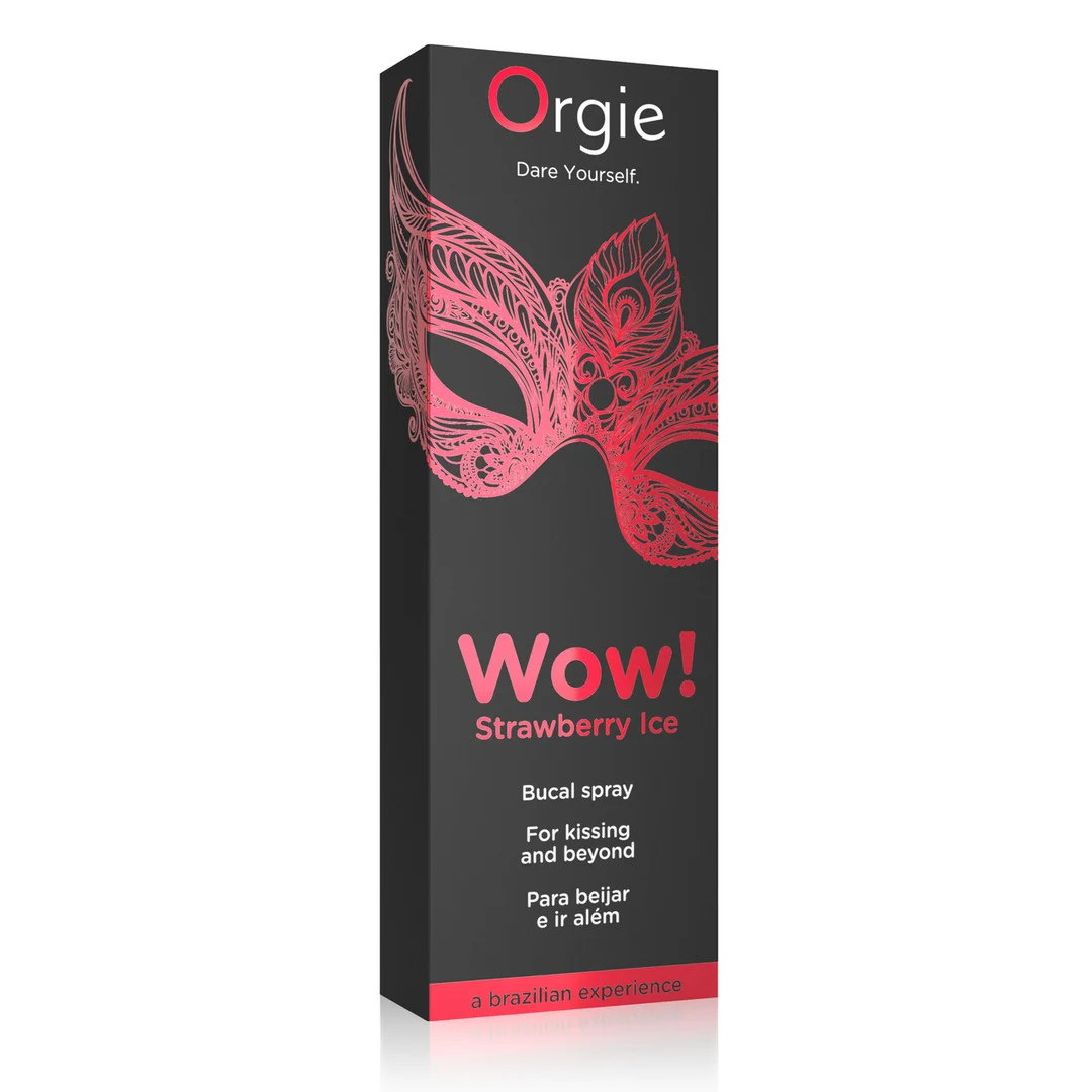 Orgie Wow! Aardbeienijs buccale spray, 10 ml - Afbeelding 1