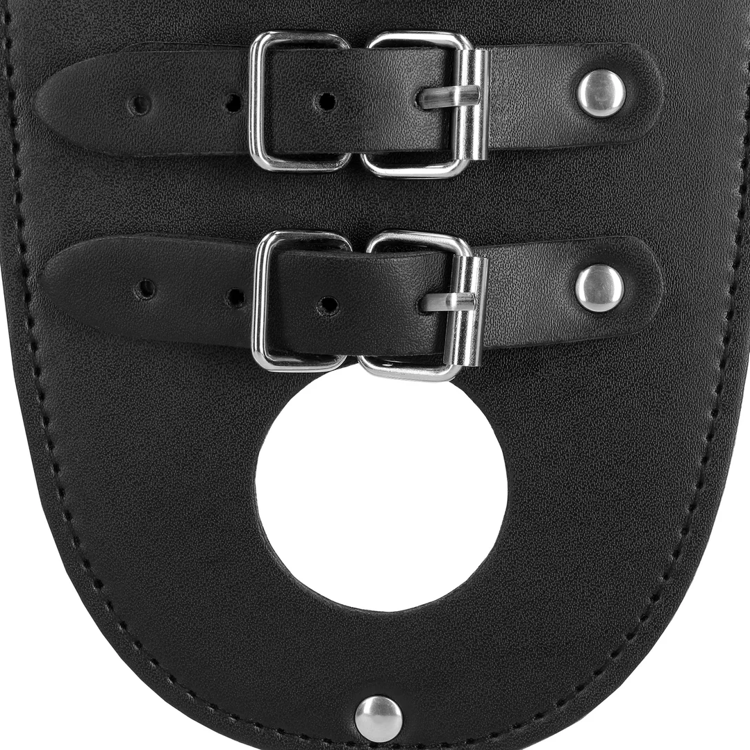 Keuschheitsgürtel aus PU Leder mit Riemen von Ouch! – Bild 5