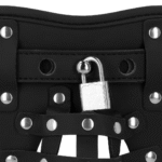Chastity cage met verstelbare banden – Zwart - Afbeelding 5