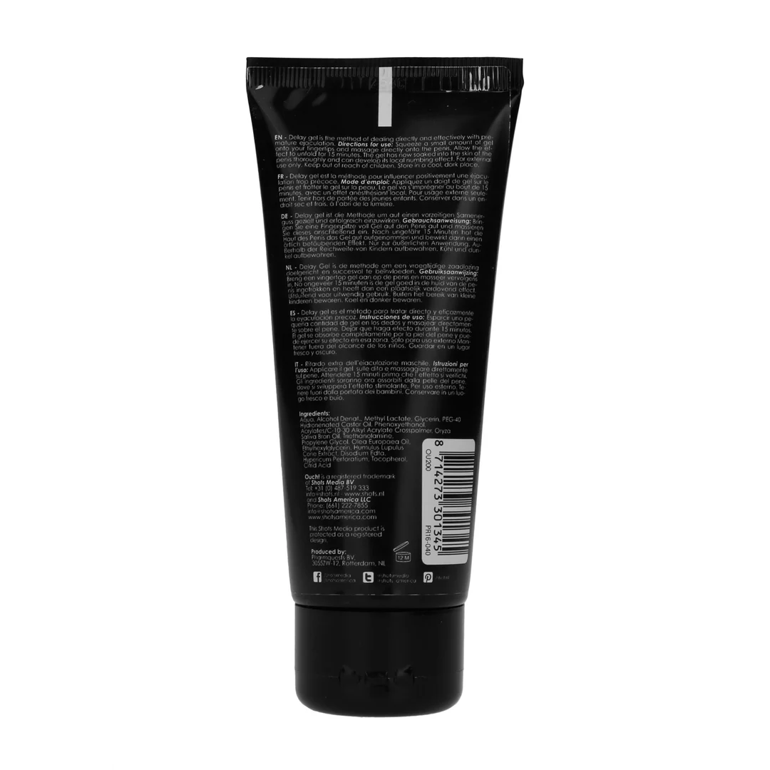 Ouch! by Shots Vertraag Gel, 100 ml