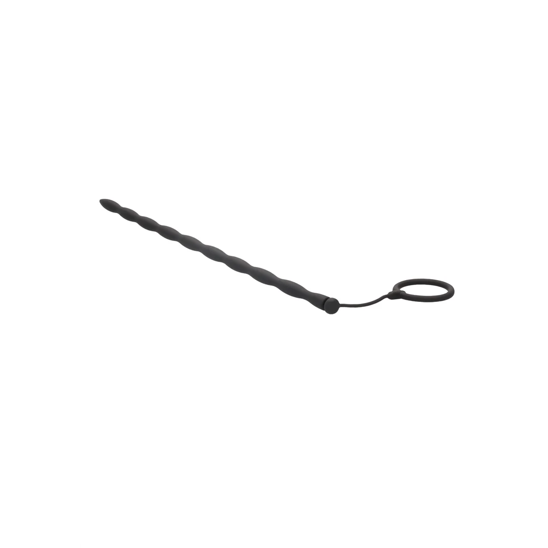Ouch Silikon Plug und Cockring Set, schwarz – Bild 4