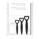 Urethrale dilators met soepele vorm – Siliconen Vaginale Dilatator Set - Afbeelding 6