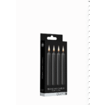 Massagekaars – Kinky waskaarsen voor BDSM – Geslachtsneutraal – Ouch! by Shots – 4 stuks (20 g p/kaars)