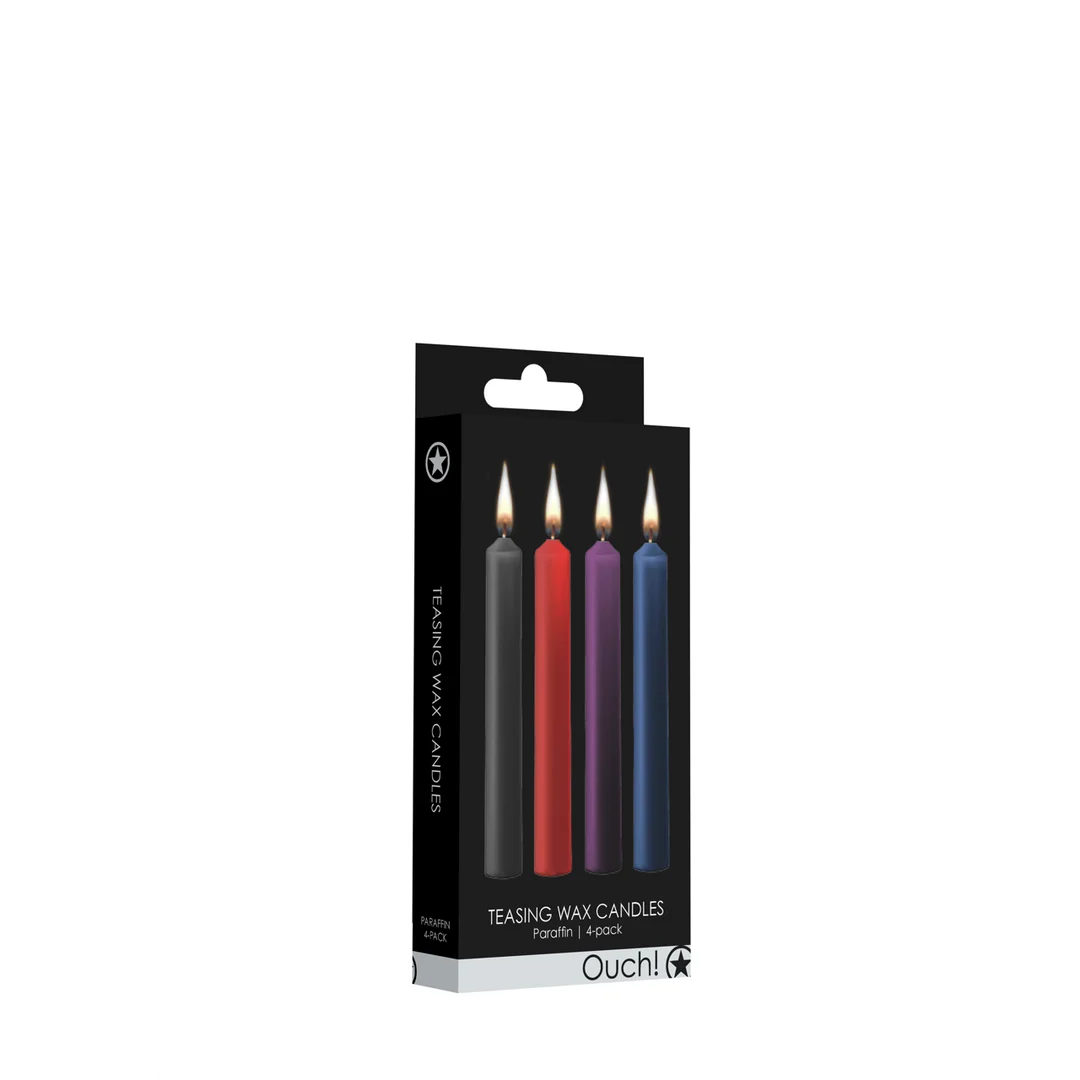 Candele per giochi con la cera Ouch!, 4 pezzi - immagine 1