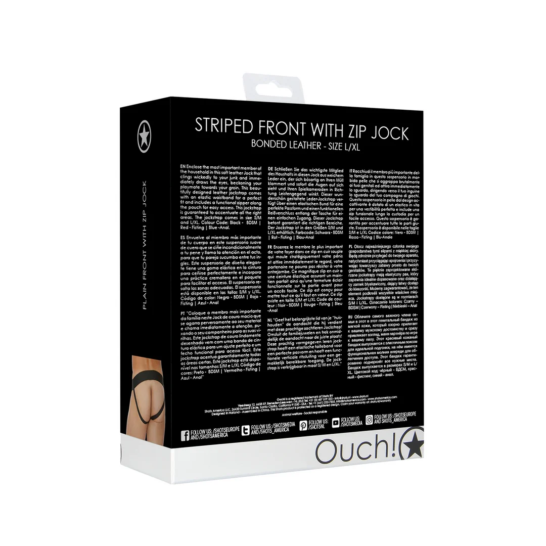 Jockstrap à fermeture éclair, sous vêtements sexy pour homme – SexyPlus – Image 7