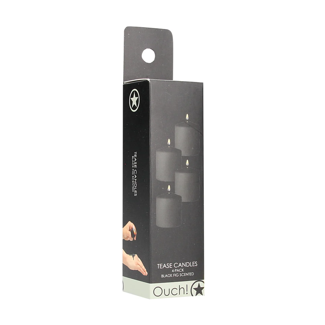 Ouch! Tease Candles Disobedient, 4 stuks