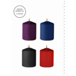 Massagekaars – Tease Candles Disobedient, 4 stuks, zwart – Sinful geur – Ouch! by Shots - Afbeelding 10