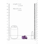 Massagekaars – Ondeugend - Paars, lage verbrandingstemperatuur – geslachtsneutraal – Ouch! by Shots - Afbeelding 3