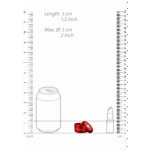 Massagekaars – Ondeugend - Paars, lage verbrandingstemperatuur – geslachtsneutraal – Ouch! by Shots - Afbeelding 8