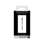 Penis plug met stoere metalen look – 0.2 / 6 mm