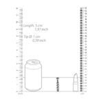 Penis plug met ribbels – 0.4 / 10 mm - Afbeelding 2