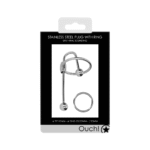 Penis plug met O-ring – 0.4 / 10 mm
