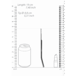 Urethrale dilator van roestvrij staal – 0,3 / 8 mm - Afbeelding 2