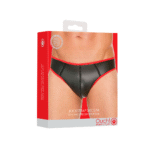 Jockstrap in neopreen met puppy play-vibe voor stoere mannen – Ouch! - Afbeelding 16