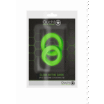 Niet-vibrerende cockring met glow-in-the-dark – 2 Stuks