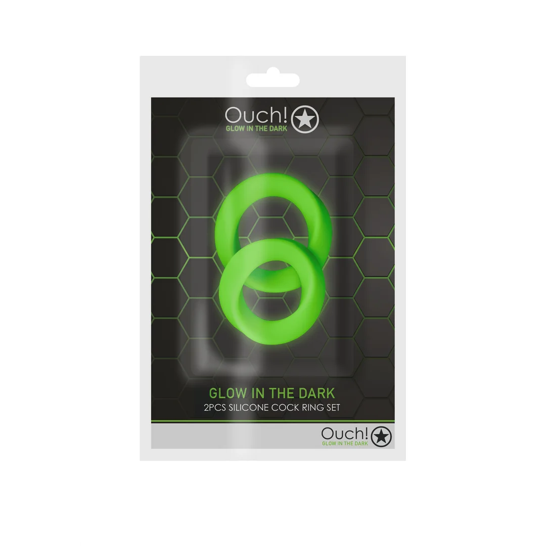 Ouch! Glow in the Dark cockring set