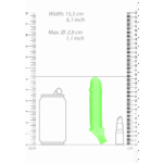 Penis sleeve met glow-in-the-dark – Glow in the Dark - Afbeelding 4