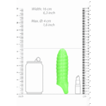 Penis sleeve met rekbare pasvorm – Glow in the Dark - Afbeelding 4