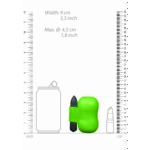 Vibrerende masturbator met glow-in-the-dark effect – Glow in the Dark - Afbeelding 4