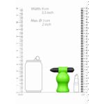 Vibrerende masturbator met glow-in-the-dark effect – Glow in the Dark - Afbeelding 4