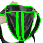 Glow-in-the-Dark jockstrap, sexy ondergoed mannen met bondagevibe – Ouch! - Afbeelding 6