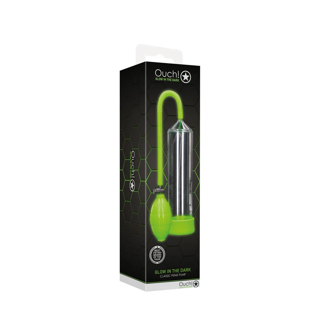 Ouch! Classic Penis Pomp Glow in the Dark