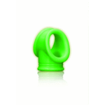 Cockring met ballenriem – Glow in the Dark - Afbeelding 3