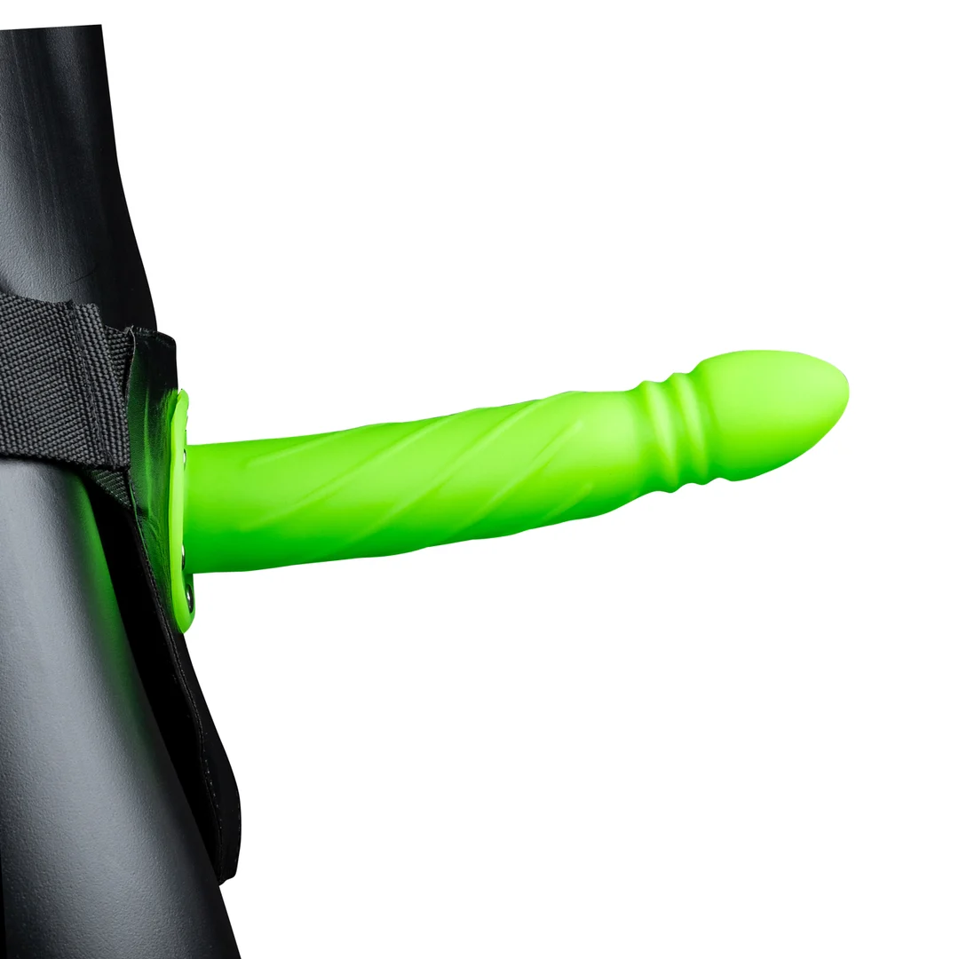 Ouch! Twisted Hollow Strap On 20 cm noir – Image 9