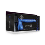 strap-on met verstelbare band – Glow in the Dark Ribbed Hollow Strap-On met Ballen - 8 / 21 cm - Neon Groen - Afbeelding 19