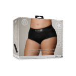 Bullet vibrator met 10 standen – Vibrerende Strap-on Boxershort Ouch! by Shots - Afbeelding 7