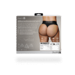 Bullet vibrator met 10 standen – Strap-on Thong Ouch! by Shots - Afbeelding 9