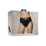 Bullet vibrator met 10 standen – Strap-on Thong Ouch! by Shots - Afbeelding 13