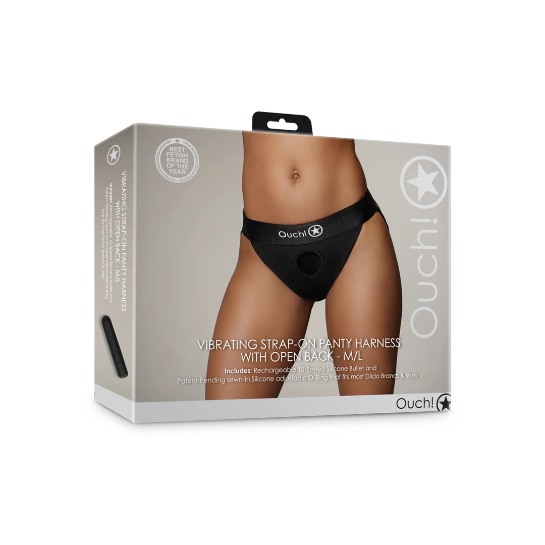 Bulletvibrator mit 10 Stufen – Schwarz Ouch! by Shots – Bild 1